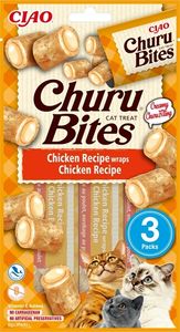 CIAO Churu Bites Chicken Recipe wraps Chicken Kat Snack Kip 10 g