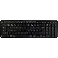 Contour Design Contour New Balance Tastatur wireless F Toetsenbord Bluetooth, USB AZERTY, Frans Zwart