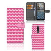 Nokia 2.4 | Telefoon Hoesje | Waves Pink