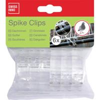 Swissinno 1 238 001K Spike-Clips Bevestigingsclips Geschikt voor merk Swissinno Duivenspikes 6 stuk(s)