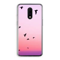 Fly away: OnePlus 7 Transparant Hoesje