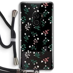 Small white flowers: Xiaomi Mi Mix 2 Transparant Hoesje met koord