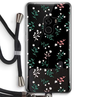 Small white flowers: Xiaomi Mi Mix 2 Transparant Hoesje met koord