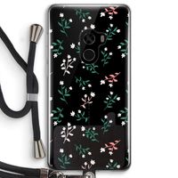 Small white flowers: Xiaomi Mi Mix 2 Transparant Hoesje met koord