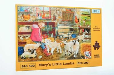 Mary's Little Lambs Puzzel 500 XL Stukjes