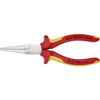 Knipex 30 36 160 Rondbektang VDE Recht Chroom-vanadium elektrostaal 160 mm