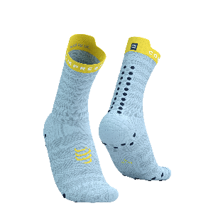 Compressport Pro racing socks v4.0 ultralig - BLAUW - Unisex