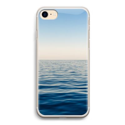 Water horizon: iPhone 7 Transparant Hoesje