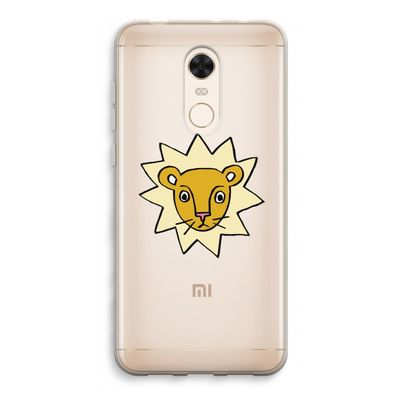 Kleine leeuw: Xiaomi Redmi 5 Transparant Hoesje