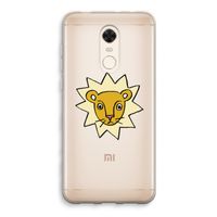 Kleine leeuw: Xiaomi Redmi 5 Transparant Hoesje
