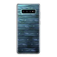 Verrassende lijnen: Samsung Galaxy S10 Plus Transparant Hoesje