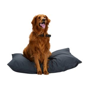 maxxpro Hondenmand - Hondenkussen 70 x 100 cm - Hondenbed - Kussen Hond met Rits - Polyester en Microvezel - Antraciet