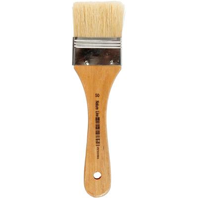 Creativ Company Vernis / lak kwasten, l: 18,5 cm, b: 50 mm, plat, 12 stuk/ 1 doos