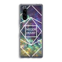 Negenduust ruimte: Sony Xperia 5 Transparant Hoesje Negenduust ruimte: Sony Xperia 5 Transparant Hoesje