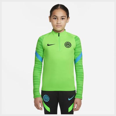 Inter Trainingsshirt Dri-FIT Strike - Groen/Blauw/Zwart Kinderen