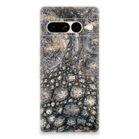 Google Pixel 7 Pro TPU Hoesje Krokodillenprint