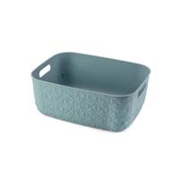 Curver Softex opbergmand M 12,5L blauwgroen - thumbnail