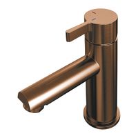 Brauer Copper Edition ColdStart wastafelkraan energy-saving model E koper geborsteld PVD - thumbnail