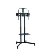 SUNNE S112 70 Draagbaar Zwart flat panel vloer standaard