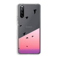 Fly away: Sony Xperia 10 III Transparant Hoesje