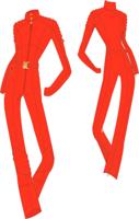 Bogner Bond 12 Skipak Dames Fast Red 36