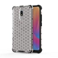 Voor Xiaomi Redmi 8A schokbestendige honingraat PC + TPU case (grijs)