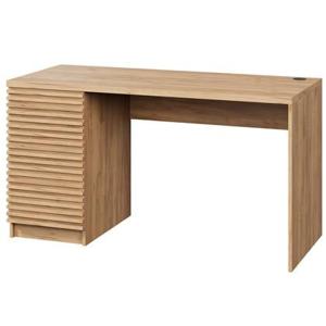 Meubella Bureau Bergamo - Eiken - 140 cm