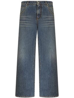 ETRO jean court à coupe ample - Bleu