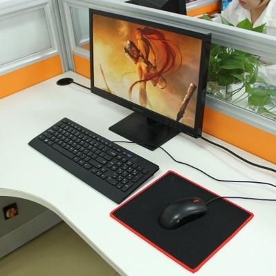 Waterdicht Slim anti-slip QSENN patroon zachte soepele Rubber kleding oppervlak Game Pad muismat Afmeting: 270 x 220 x 3 mm
