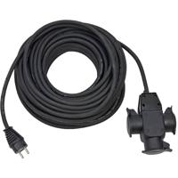 Brennenstuhl 1167820301 Stroom Verlengkabel Zwart 25.00 m H05RN-F 3G 1,5 mm² Brennenstuhl 1167820301 Stroom Verlengkabel Zwart 25.00 m H05RN-F 3G 1,5 mm²