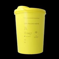 Naalden container large geel 2 Liter