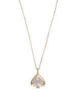 Adina Reyter collier Make Your Move Spade en or 14 ct serti de diamants