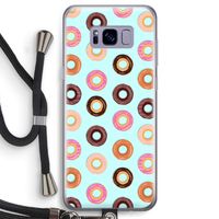 Donuts: Samsung Galaxy S8 Transparant Hoesje met koord