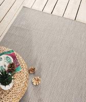 Karpet24 Sisal - Modern Effen Vloerkleed voor Binnen & Buiten, Grijs-140 x 200 cm