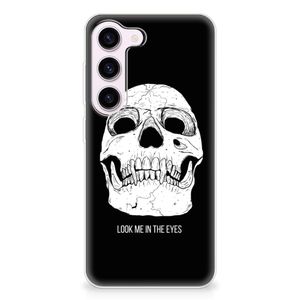 Silicone Back Case Samsung Galaxy S23 Skull Eyes