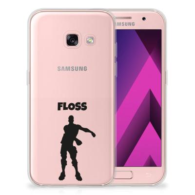 Samsung Galaxy A3 2017 Telefoonhoesje met Naam Floss Samsung Galaxy A3 2017 Telefoonhoesje met Naam Floss