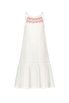 Like Flo zomer maxi jurk meisjes - off wit - Mia