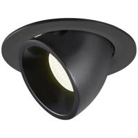 SLV 1006017 NUMINOS GIMBLE L LED-inbouwlamp LED vast ingebouwd Zwart