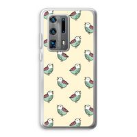 Vogeltjes: Huawei P40 Pro Plus Transparant Hoesje