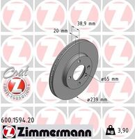 Remschijf Coat Z 600159420