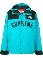 Supreme imperméable à logo - Bleu