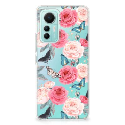 Xiaomi 12 Lite | TPU Case | Butterfly Roses Xiaomi 12 Lite | TPU Case | Butterfly Roses