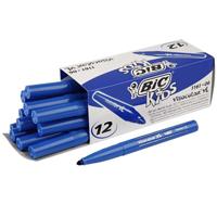 BIC visa color kleurstiften, lijndikte 3 mm, donkerblauw, 12 stuk/ 1 doos