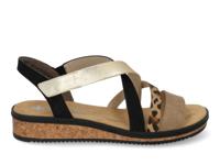 Rieker V3663 92 shell beige s Multi maat 39
