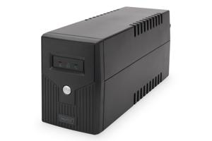 Digitus DN-170063 UPS Line-interactive 0,6 kVA 360 W 2 AC-uitgang(en)