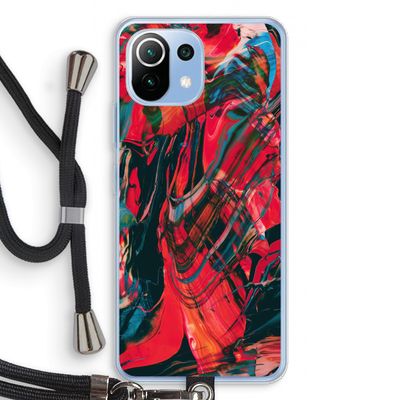 Endless Descent: Xiaomi Mi 11 Lite Transparant Hoesje met koord