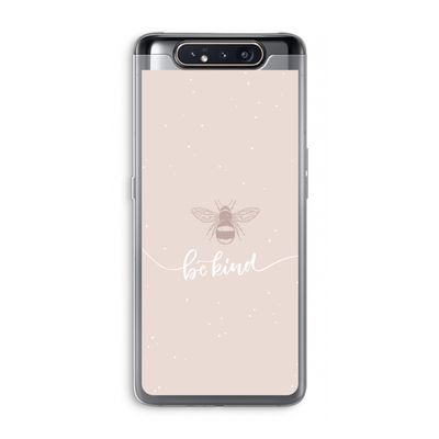 Be(e) kind: Samsung Galaxy A80 Transparant Hoesje