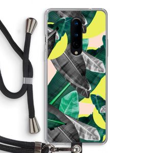 Fantasie jungle: OnePlus 8 Transparant Hoesje met koord