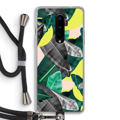 Fantasie jungle: OnePlus 8 Transparant Hoesje met koord