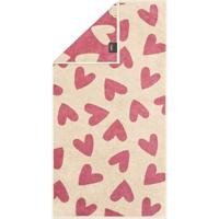 Cawö Cawö Heart Beats 6275 beere Handdoek 50x100